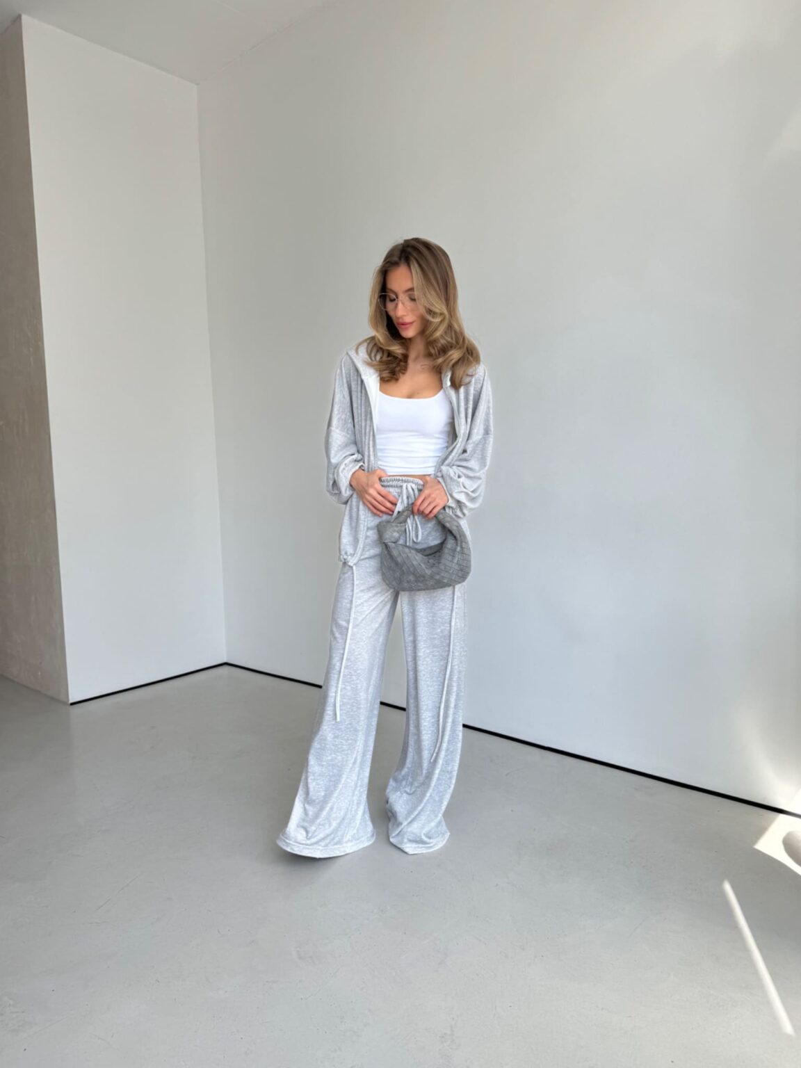 Мягкий комфортный комплект свободного кроя Soft Flow Lounge Set — Sets — YuNiKo