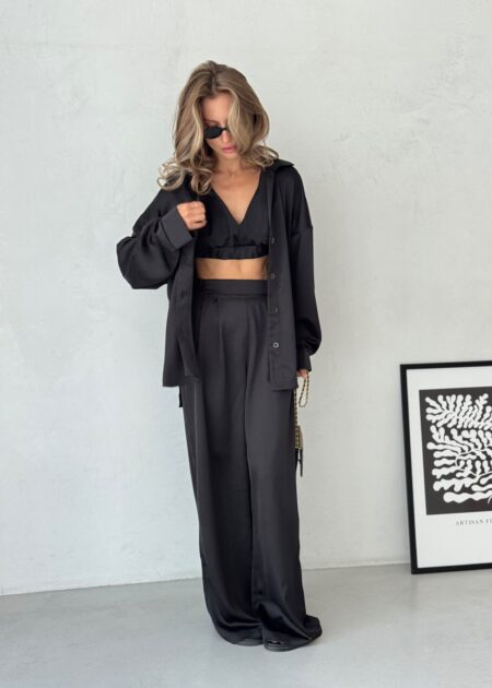 Silk Three-Piece Set — Sets — YuNiKo