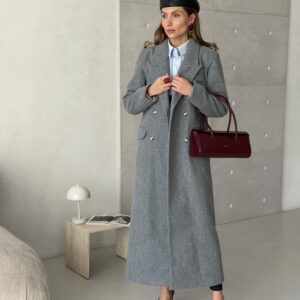 Double-Breasted Long Coat