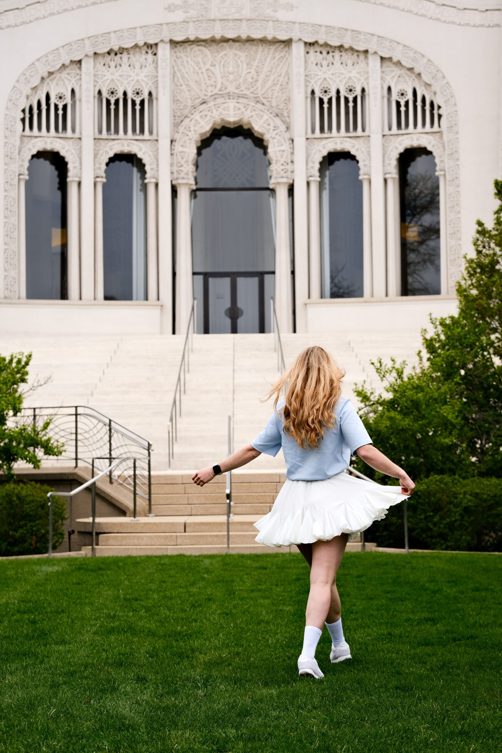 Pleated Mini Skirt - Image 4
