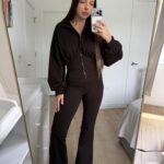 Cropped top and flared pants set — Sets — YuNiKo